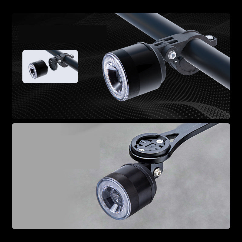 Bicycle Frame Mount Light, a Must-have for Cycling Enthusiasts, Small Round White Light, Versatile and Practical Cycling Gear