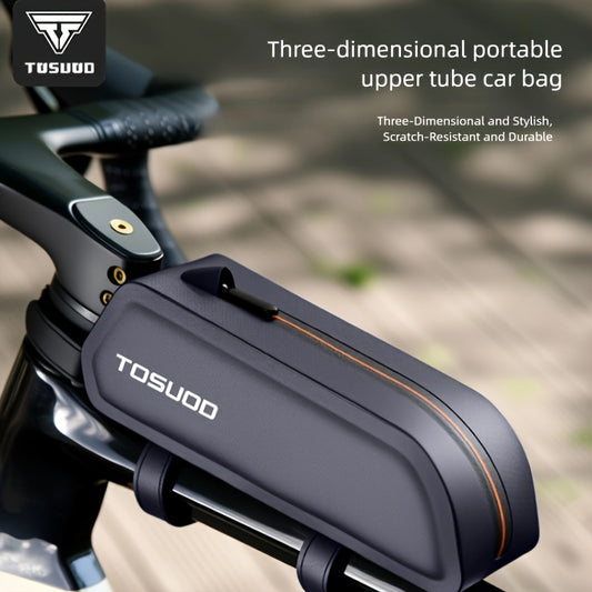 Bicycle Bag, Front Rack Bag, Top Tube Bag, Narrow Style for Mountain and Road Bikes, Cycling Gear Accessories