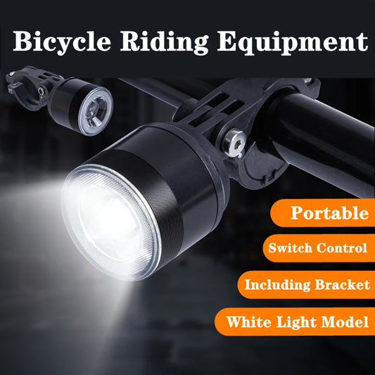 Bicycle Frame Mount Light, a Must-have for Cycling Enthusiasts, Small Round White Light, Versatile and Practical Cycling Gear