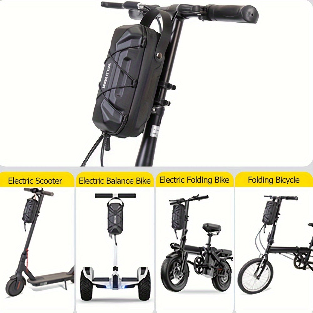 EVA Hard Shell Electric Scooter Quick Release Hanging Bag Car Head Bag Foldable Electric Bike Front Bag Suitable for Multi-Model Handheld Tool Bag