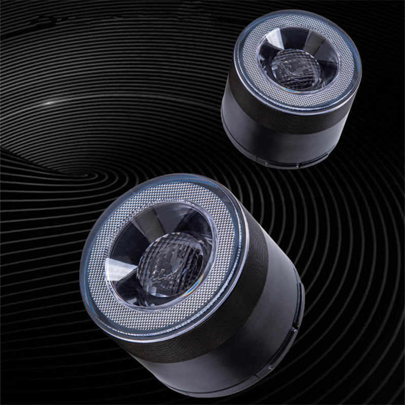 Bicycle Frame Mount Light, a Must-have for Cycling Enthusiasts, Small Round White Light, Versatile and Practical Cycling Gear