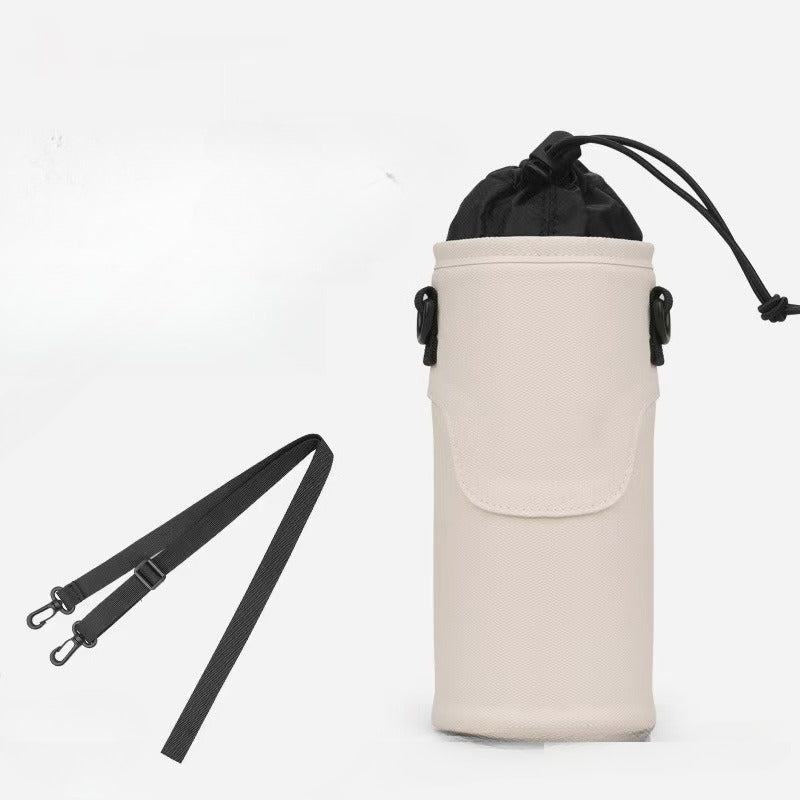 Bike Handlebar Water Bottle Holder Insulated Cycling Water Bottle Bag for Road MTB Bicycle