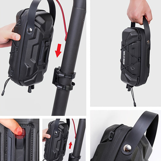EVA Hard Shell Electric Scooter Quick Release Hanging Bag Car Head Bag Foldable Electric Bike Front Bag Suitable for Multi-Model Handheld Tool Bag