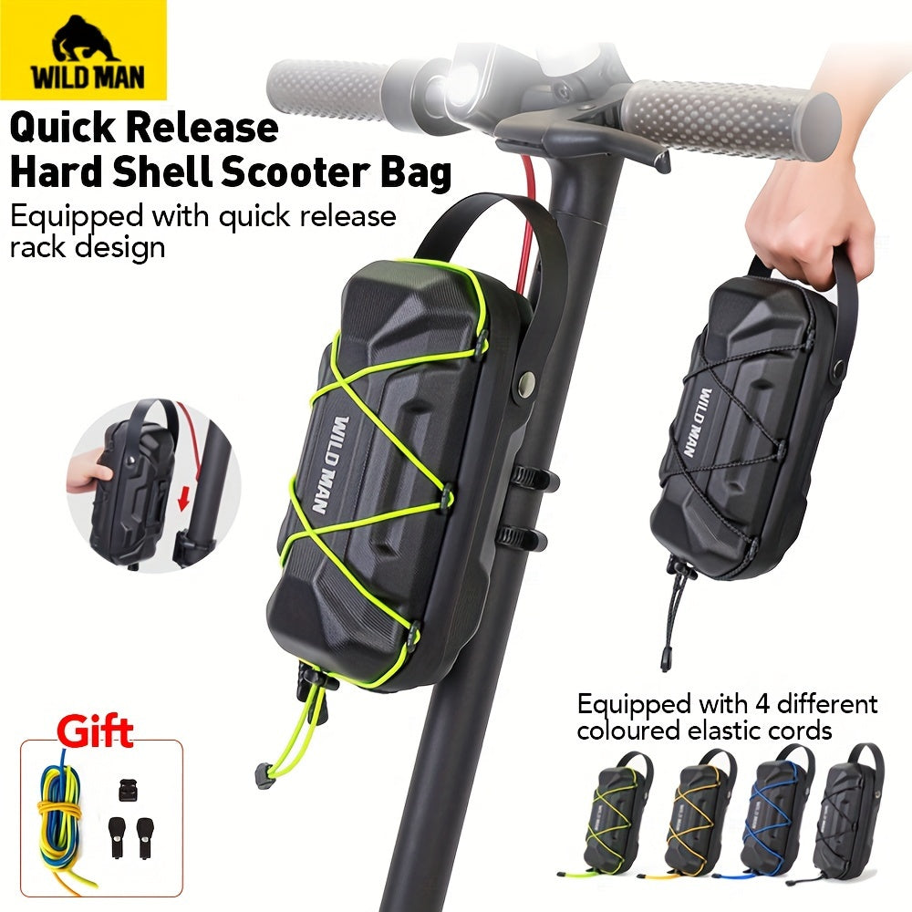 EVA Hard Shell Electric Scooter Quick Release Hanging Bag Car Head Bag Foldable Electric Bike Front Bag Suitable for Multi-Model Handheld Tool Bag