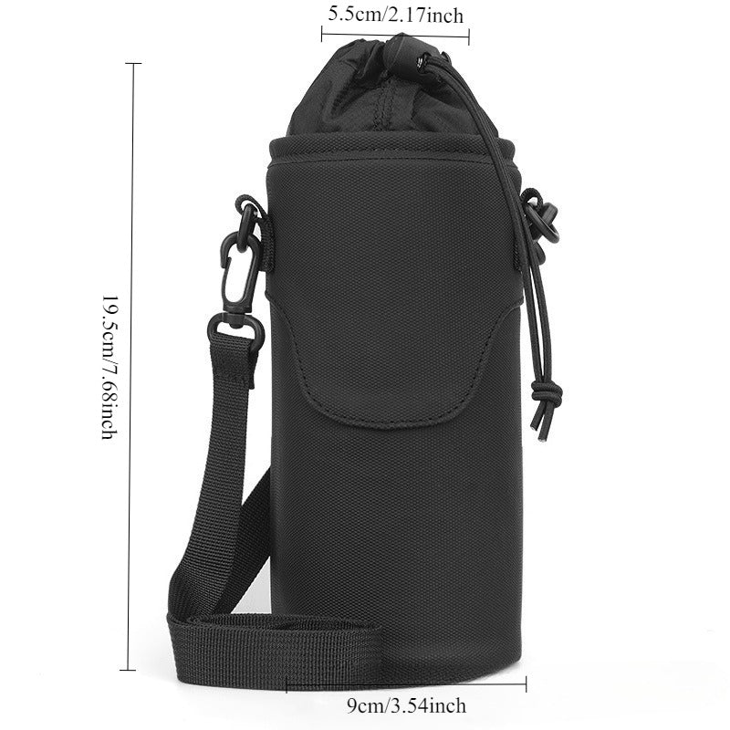 Bike Handlebar Water Bottle Holder Insulated Cycling Water Bottle Bag for Road MTB Bicycle